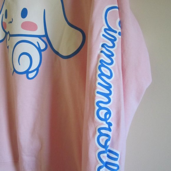 Cinnamorollo Sanrio Pink Sweat Shirt - Picture 3 of 5